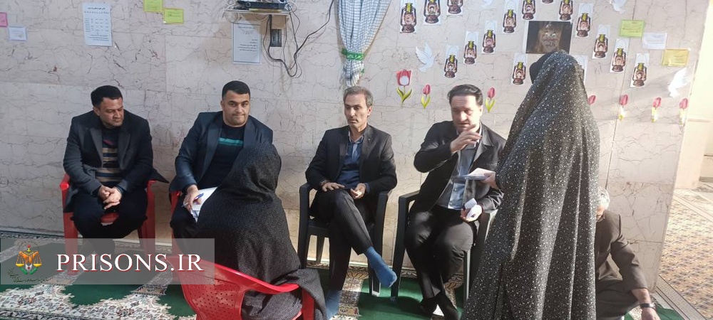 بازدید رئیس دادگستری شهرستان ساوه از زندان