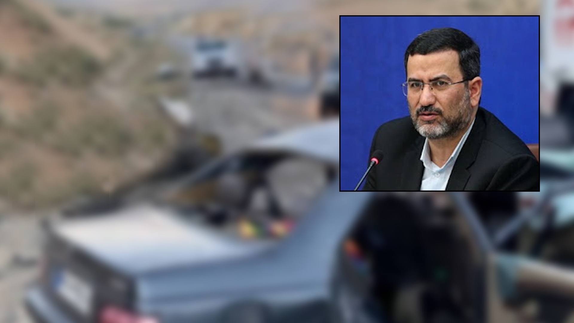 ویدیو / تصاویر دیده نشده از خودروی سانحه دیده معاون وزیر صمت
