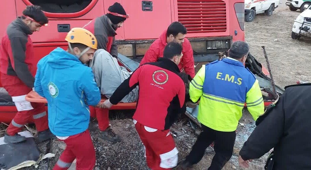 برخورد اتوبوس و کامیون در محور میامی_سبزوار/ ۸ نفر مجروح شدند – خبرگزاری مهر | اخبار ایران و جهان