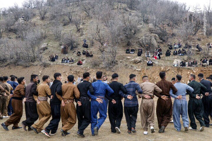 مشرق نیوز – عکس/ جشن نوروز در روستای دوپلوره کردستان
