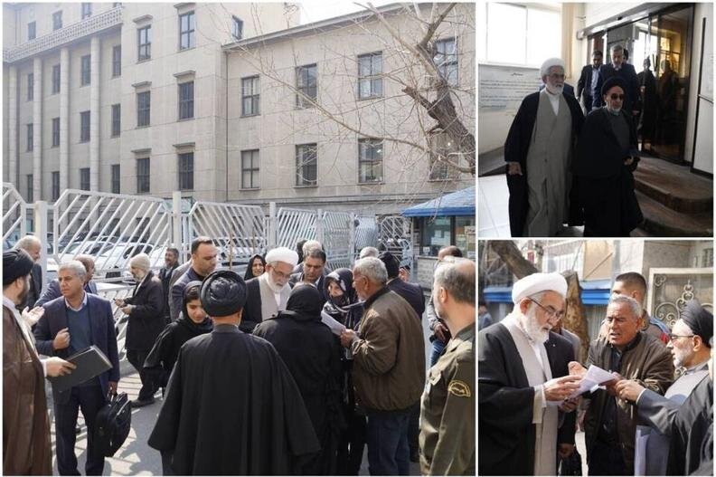 بازدید رییس دیوان عالی کشور از کاخ دادگستری و رسیدگی به مراجعین – خبرگزاری مهر | اخبار ایران و جهان