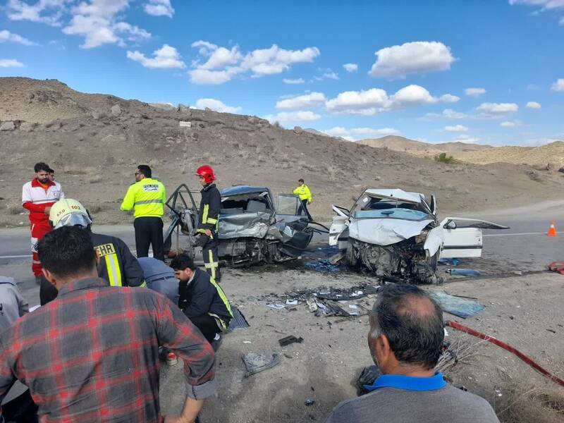 حادثه رانندگی در شمال سبزوار ۲ کشته داشت