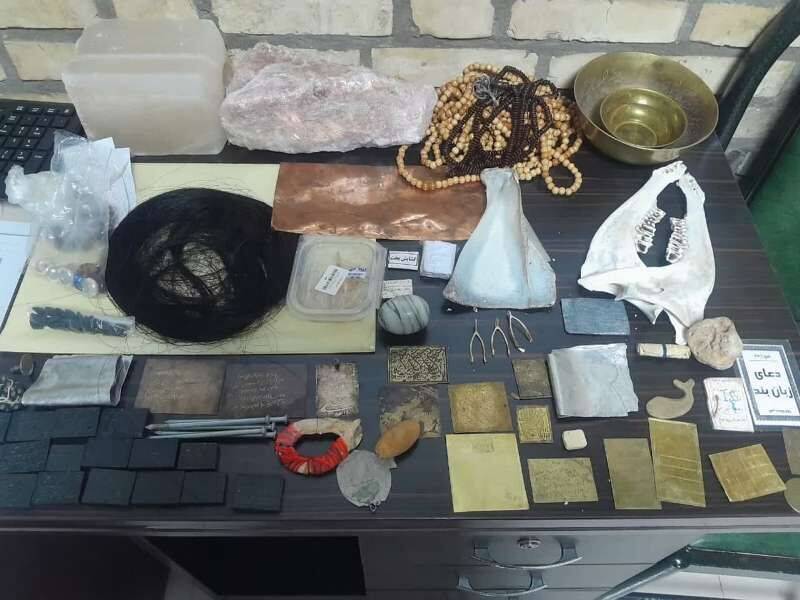 دستگیری اعضای خانواده رمال تبعه خارجی در فردیس