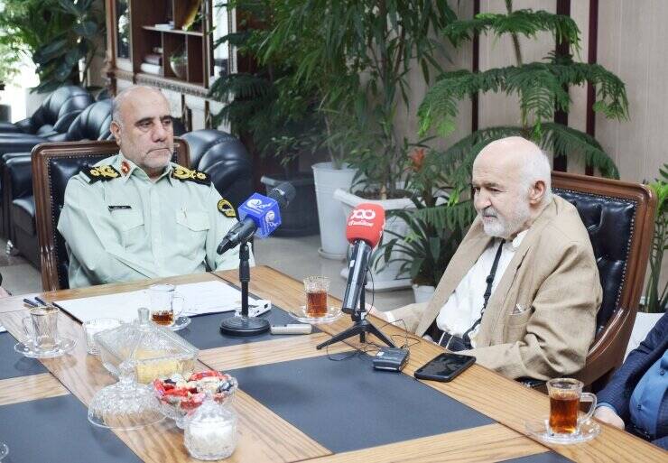 دیدار رئیس پلیس اقتصادی فراجا با احمدتوکلی