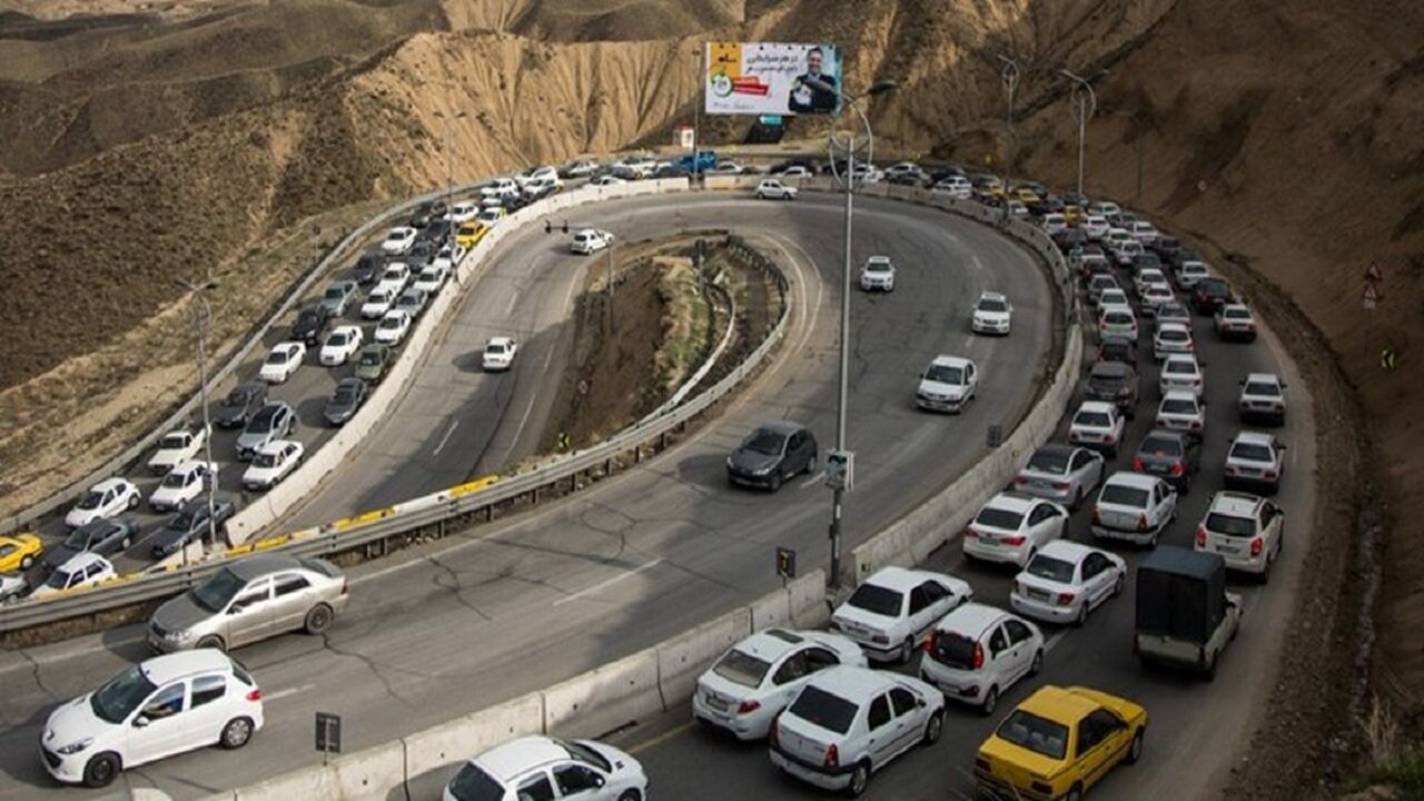 ترافیک سنگین در محورهای شمالی/یک‌طرفه شدن محور چالوس – خبرگزاری مهر | اخبار ایران و جهان