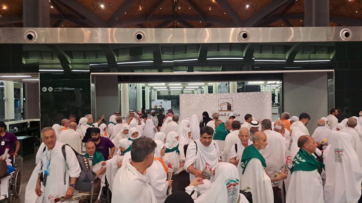 حضور ۲۶ هزار زائر ایرانی در سرزمین وحی حضور ۲۶ هزار زائر ایرانی در سرزمین وحی