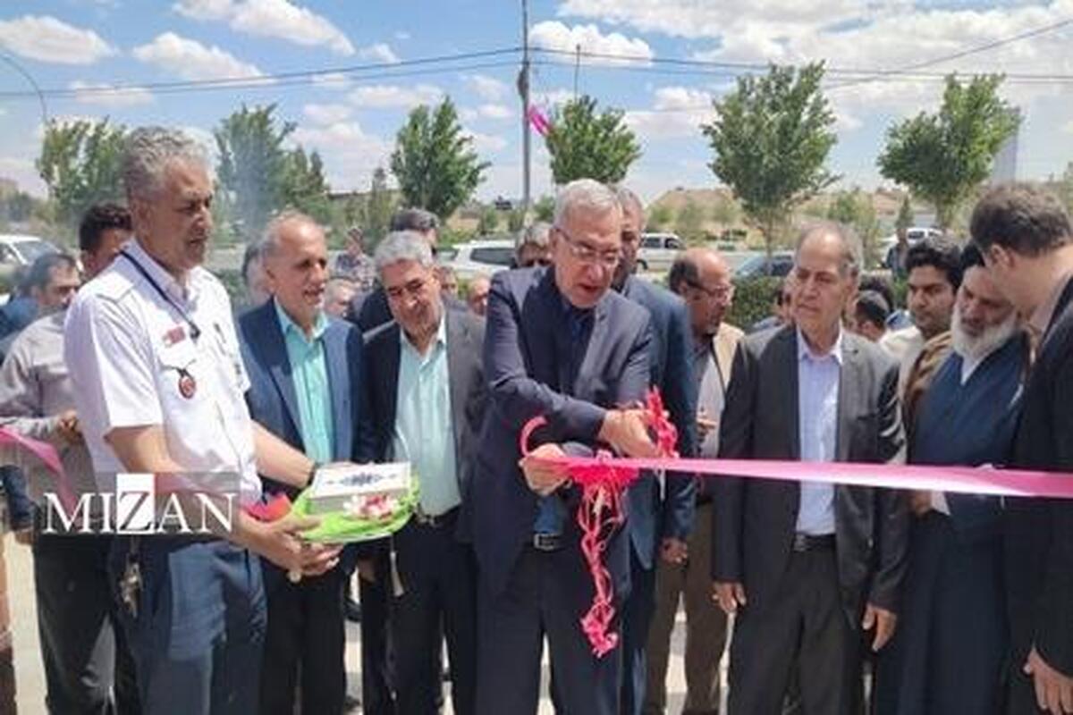 افتتاح مرکز هدایت عملیات و پایگاه اورژانس دانشگاه علوم پزشکی قم توسط وزیر بهداشت