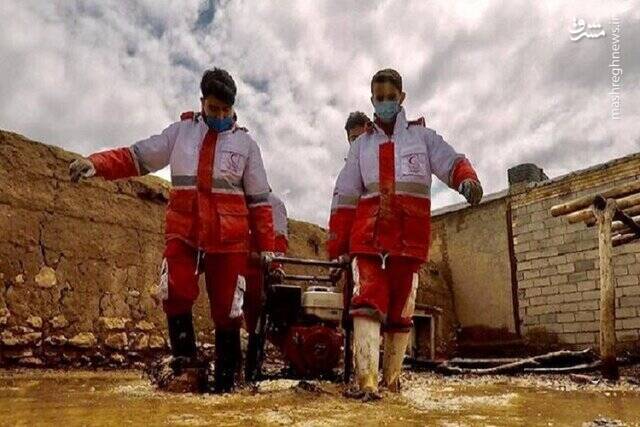 امدادرسانی به ۱۰هزار نفر در سیل و آبگرفتگی
