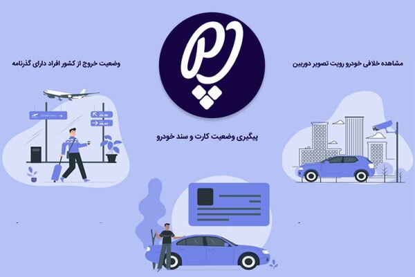 پرداخت خلافی خودرو فقط با اپلیکیشن پلیس