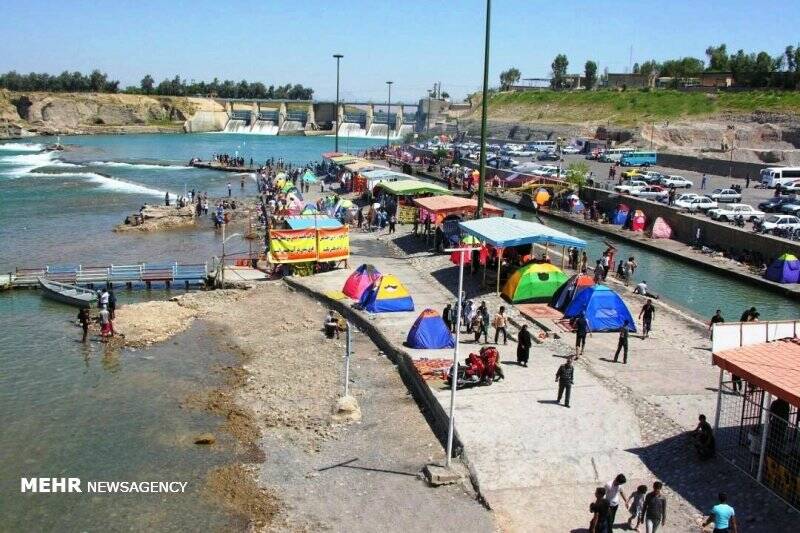 ۶ مصدوم بر اثر شیرجه در آب کم عمق رودخانه