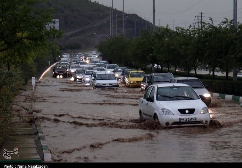 هشدار احتمال وقوع طوفان و سیلاب در تهران