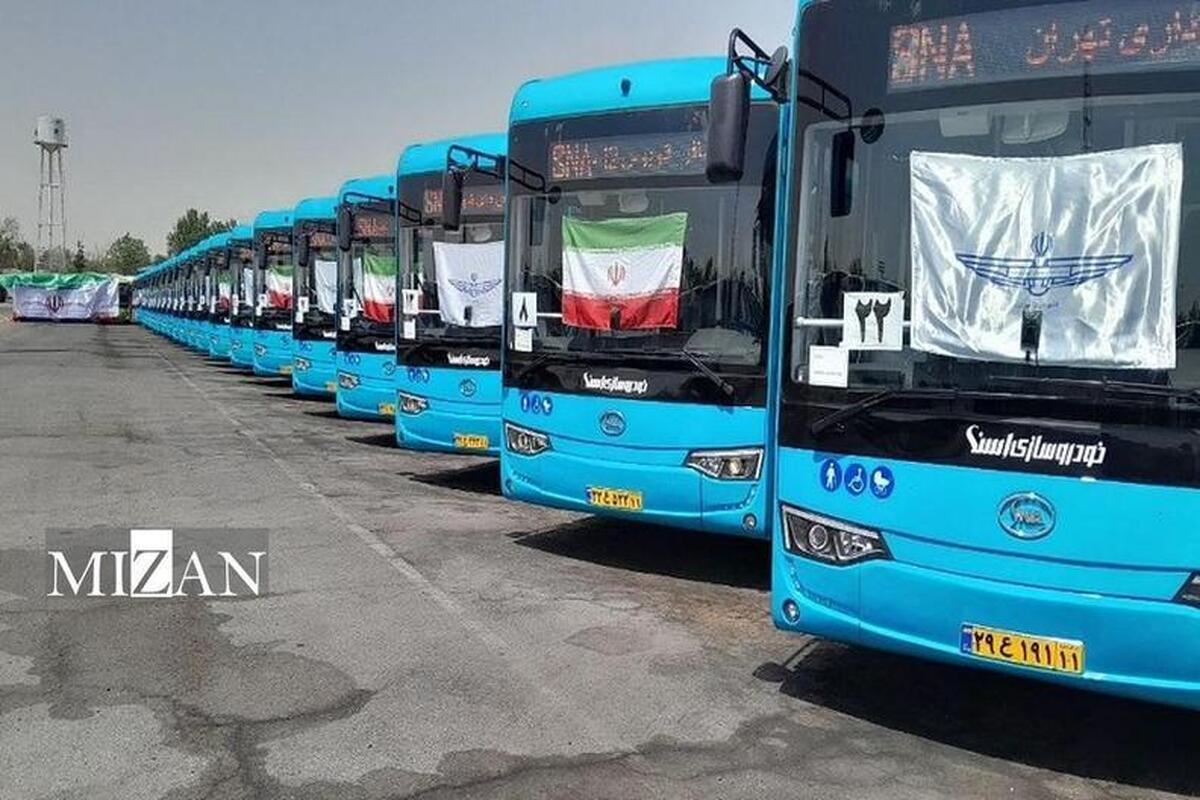 ورود ۵۰۰۰ اتوبوس نو به پایتخت تا سال آینده و کاهش سرفاصله اتوبوسها ورود ۵۰۰۰ اتوبوس نو به پایتخت تا سال آینده و کاهش سرفاصله اتوبوسها
