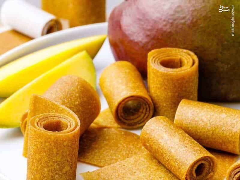 مراحل تولید لواشک انبه در هند