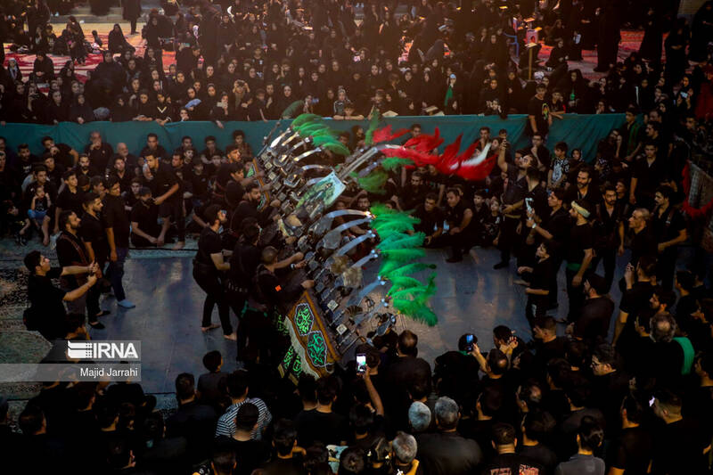 ممنوعیت حمل علامت در مراسم سوم شهادت امام حسین(ع ) در کرج 