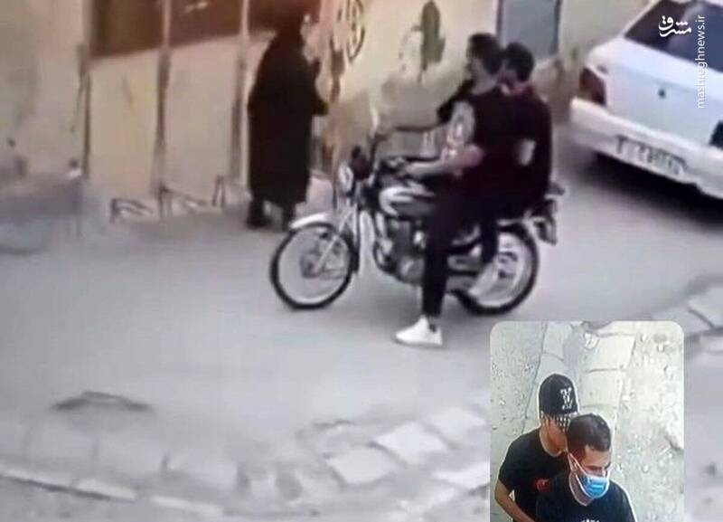 لحظه دستگیری زورگیران خشن پیرزن اردبیلی
