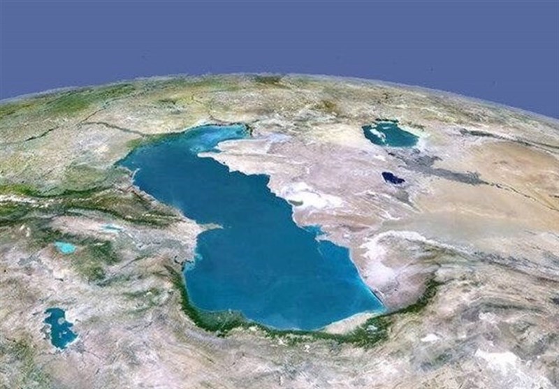 کاهش 50 متری تراز آب دریای خزر