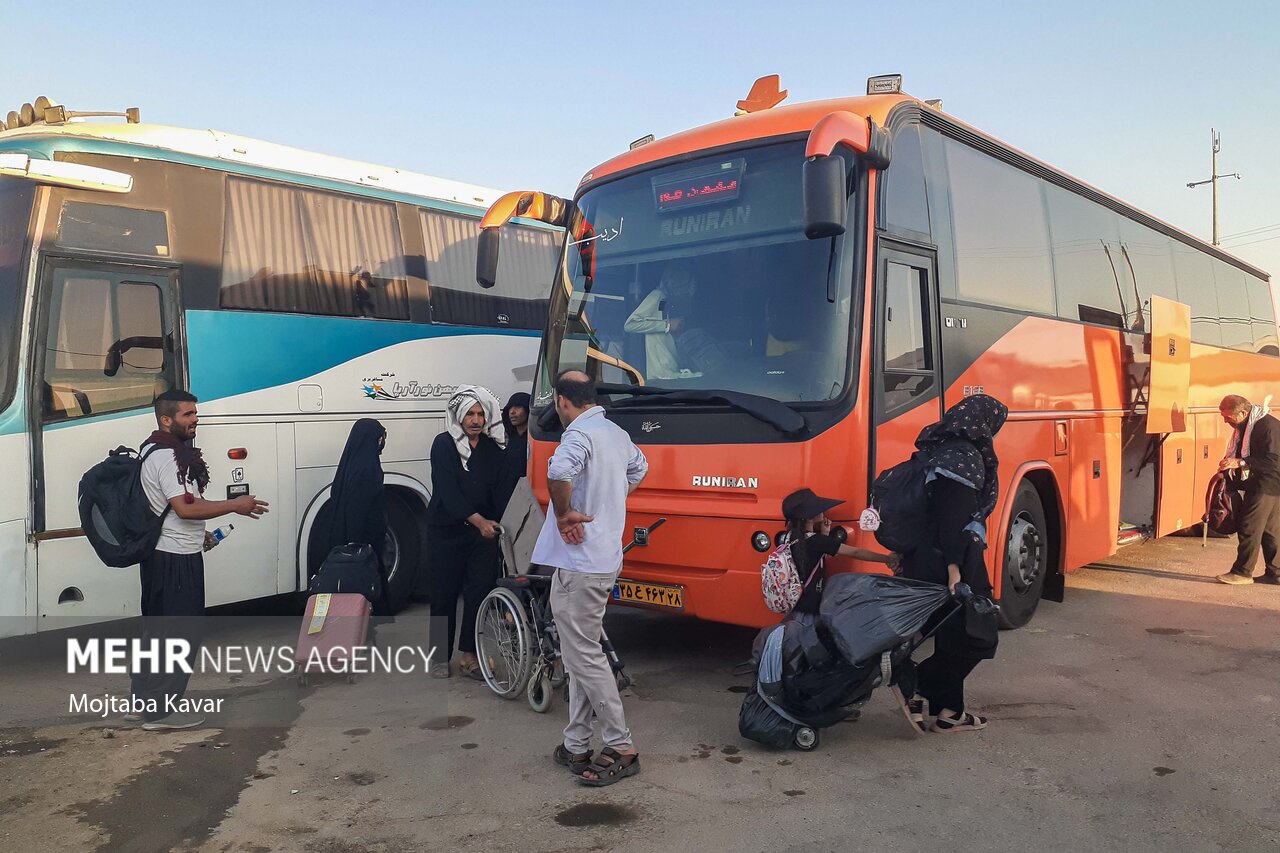 مشکل کمبود اتوبوس در مرز مهران/ وضعیت ترافیک در مرزها – خبرگزاری مهر | اخبار ایران و جهان