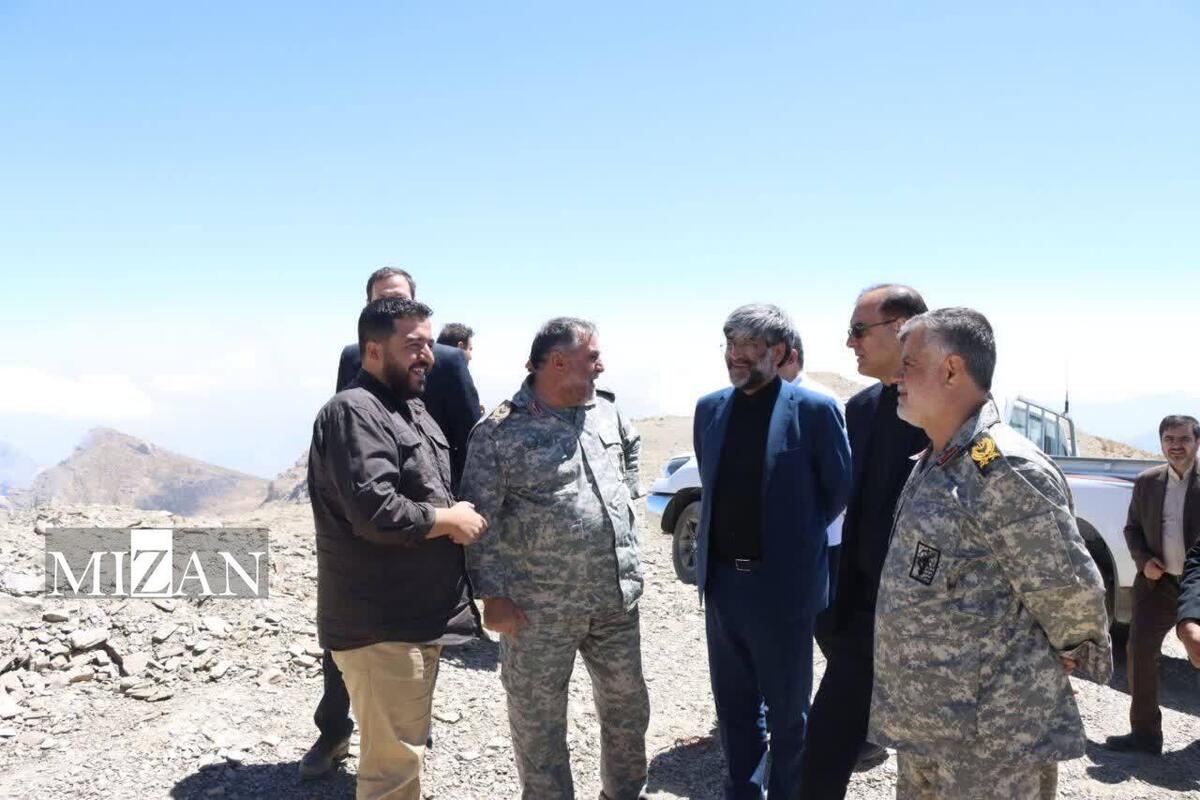 مرزبانان غیور سپاه ضامن امنیت کشور هستند