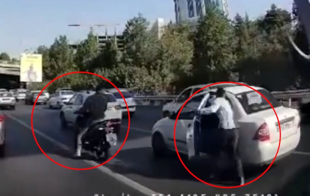 ویدیو / سرقت گوشی آیفون مسافر زن در حین سفر با اسنپ