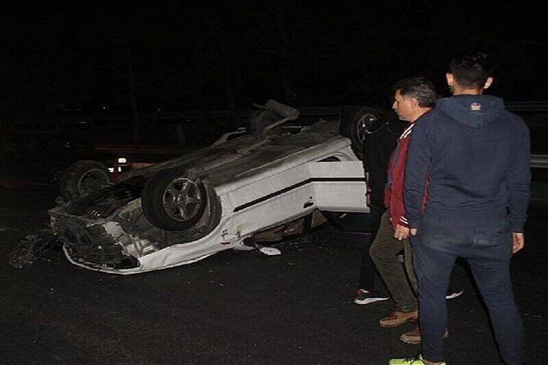 واژگونی خودروی سمند چهار کشته برجا گذاشت