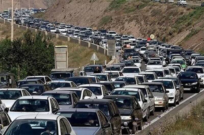 ترافیک سنگین در محورهای شمالی کشور ترافیک سنگین در محورهای شمالی کشور