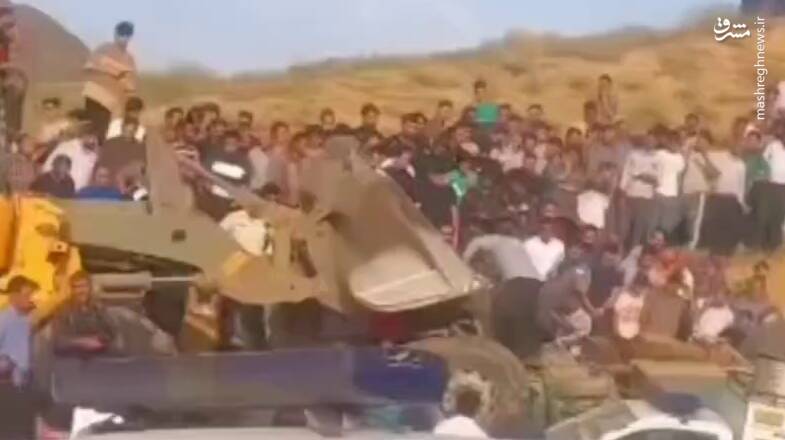 واژگونی تریلی در اردبیل با تلفات ۱۰۰ رأس گوسفند