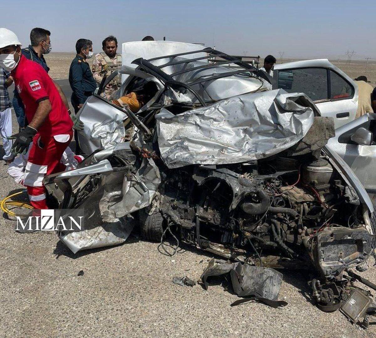 تصادف پراید و سمند در جاده زاهدان ۴ کشته و ۴ مصدوم به همراه داشت تصادف پراید و سمند در جاده زاهدان ۴ کشته و ۴ مصدوم به همراه داشت