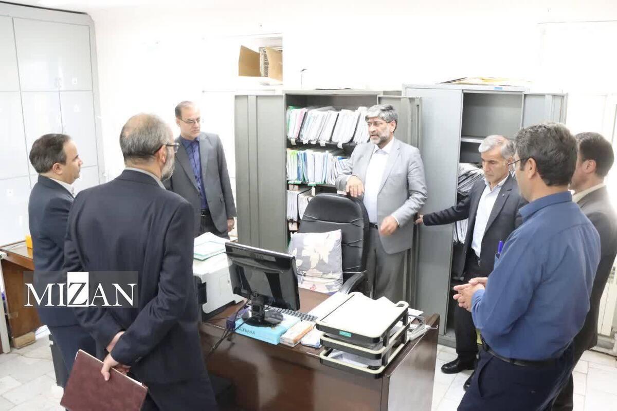 رئیس کل دادگستری آذربایجان غربی از حوزه قضایی چهاربرج بازدید کرد رئیس کل دادگستری آذربایجان غربی از حوزه قضایی چهاربرج بازدید کرد