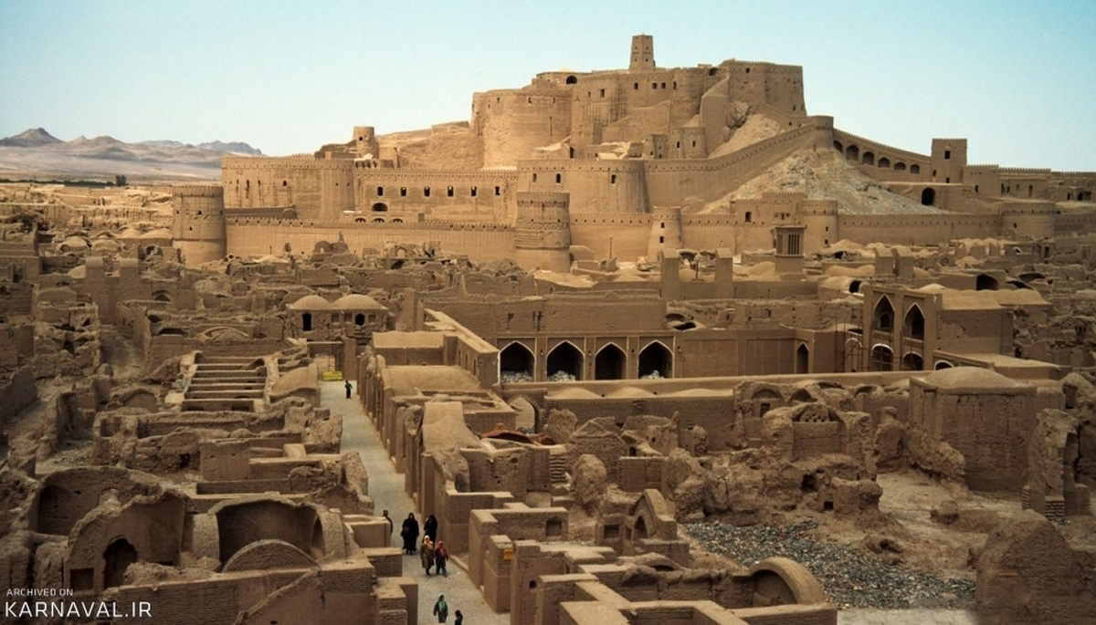 سال ١٣٣۵؛ عکس هوایی از بم!