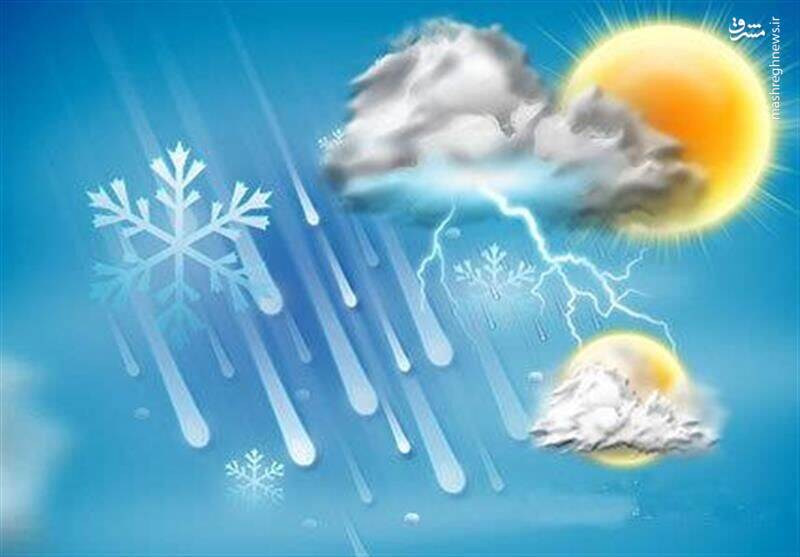 آخرین وضعیت جوی آب و هوا در ایران