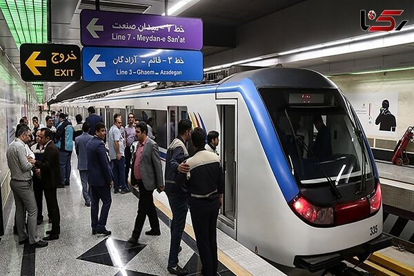 اختلال در حرکت قطارهای خط ۳ متروی تهران – خبرگزاری مهر | اخبار ایران و جهان