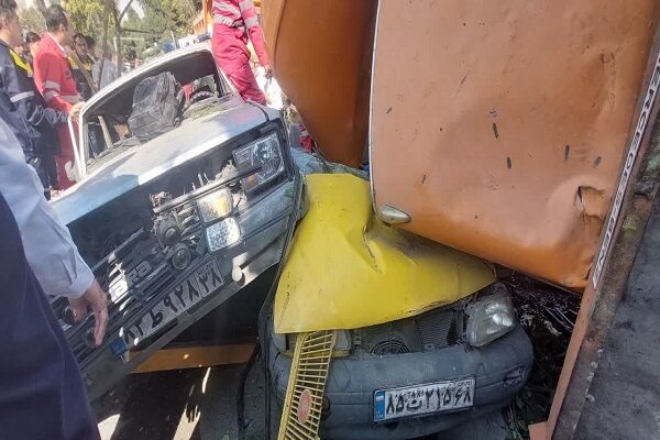 جزئیات جدید از تصادف کمپرسور و۲ خودرو در کرج – خبرگزاری مهر | اخبار ایران و جهان
