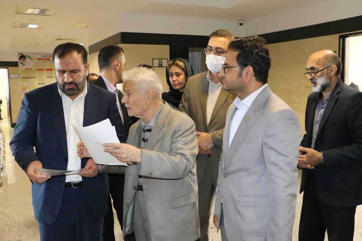 دادستان تهران از دادسرای عمومی و انقلاب ناحیه ۸ تهران بازدید کرد دادستان تهران از دادسرای عمومی و انقلاب ناحیه ۸ تهران بازدید کرد