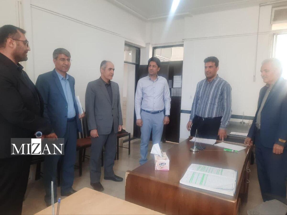 معاونین قضایی رئیس کل دادگستری استان کردستان از دادگاه صلح بانه بازدید کردند