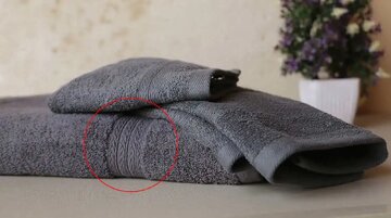 دلیل وجود این خط‌های عجیب روی حوله‌ چیست؟