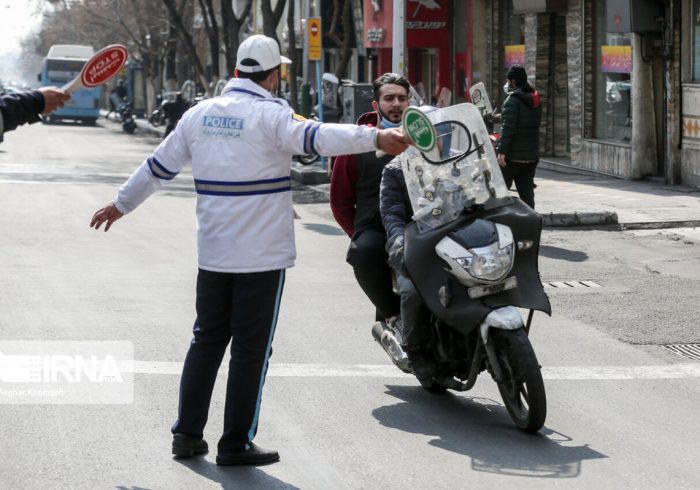 اعمال قانون ۴۹۱ هزار موتور سوار بدون کلاه ایمنی اعمال قانون ۴۹۱ هزار موتور سوار بدون کلاه ایمنی