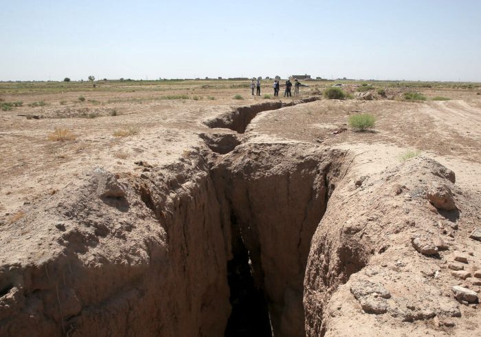 فرونشست زمین در البرز ۱۴۵ برابر استاندارد جهانی است فرونشست زمین در البرز ۱۴۵ برابر استاندارد جهانی است