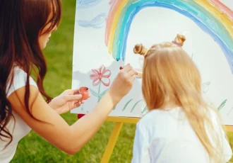 آموزش نقاشی با آبرنگ برای کودکان | مراحل ساده و سرگرم‌کننده