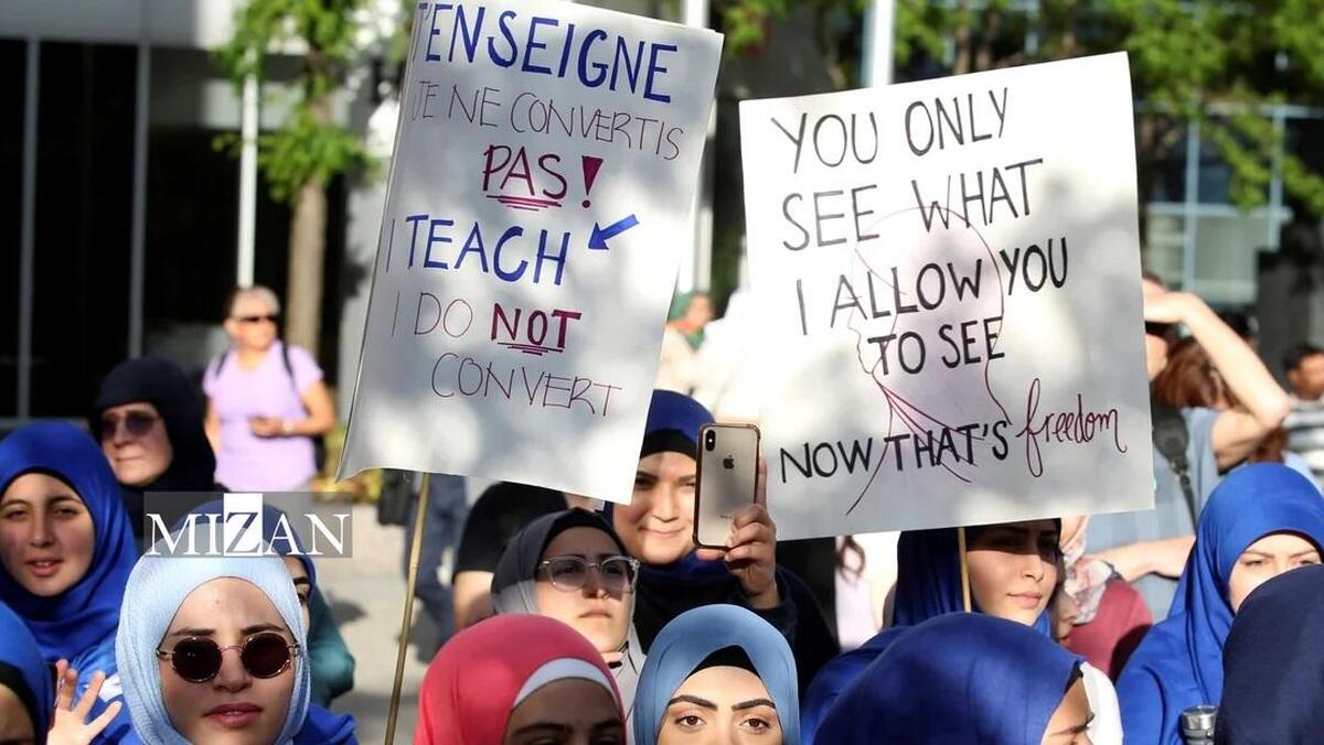 اقدام اسلام‌ستیزانه کانادا؛ اعتراض فعالان به قانون جدید استان کِبِک