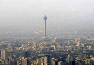 شاخص آلودگی هوای تهران جمعه شب ۷ آذر ۱۴۰۴ + عکس