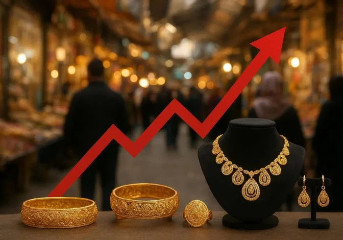 قیمت طلا ۱۸ عیار امروز ۸ آذر صعودی شد | سکه امامی چند؟