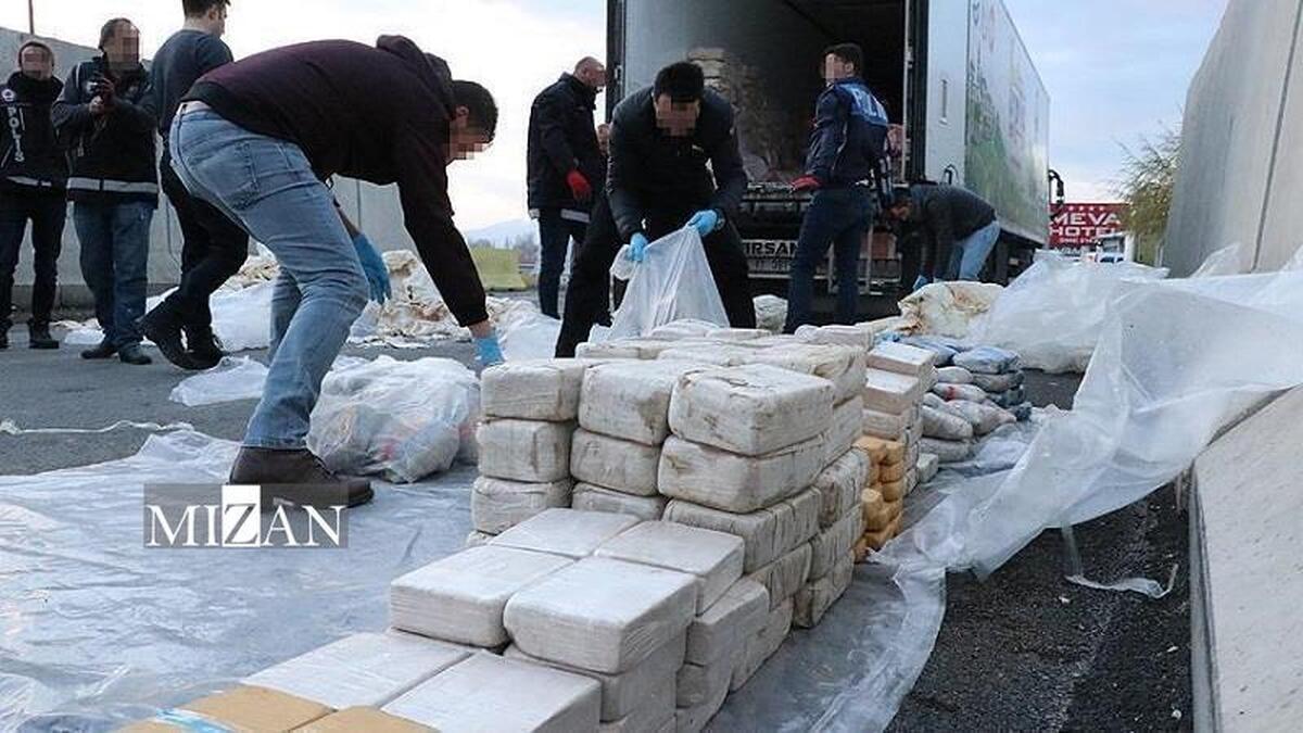 کشف شبکه قاچاق بین‌المللی مواد مخدر با همکاری قضایی ایران و ترکیه