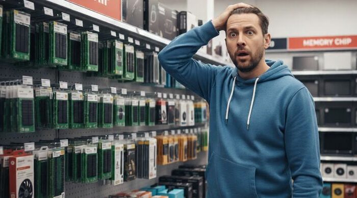 افزایش قیمت تراشه‌های حافظه با شتاب هوش مصنوعی| بازار تلفن همراه در محاصره گرانی