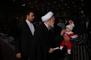 تصویری جالب از حاشیه حضور اژه‌ای در دانشگاه زنجان