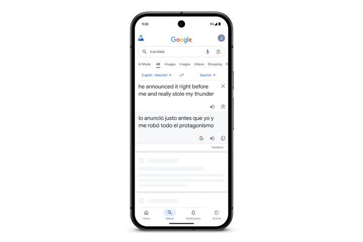 جمینای گوگل ترنسلیت را متحول کرد؛ ترجمه همزمان مکالمه از طریق هدفون