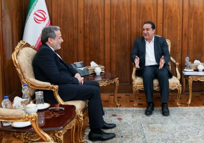 دیدار و گفتگوی استاندار ایلام با عراقچی