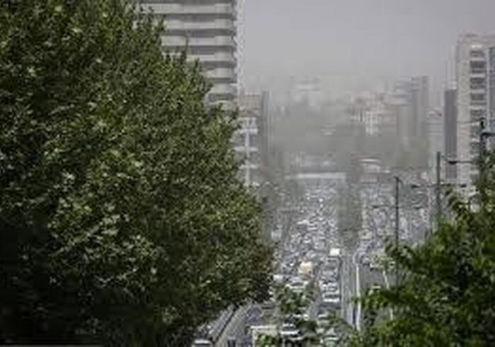 شاخص آلودگی هوای تهران ظهر دوشنبه ۱۷ آذر ۱۴۰۴ / وضعیت قرمز شد