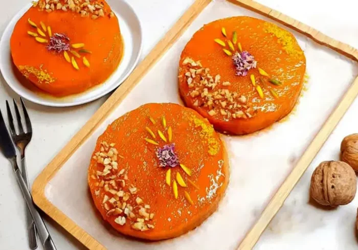 طرز تهیه دسر کدو حلوایی/ شیرینی متفاوت شب یلدا