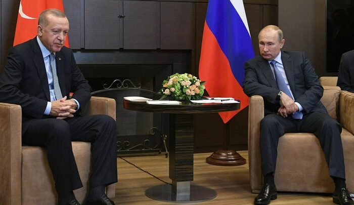 پوتین با اردوغان دیدار می‌کند