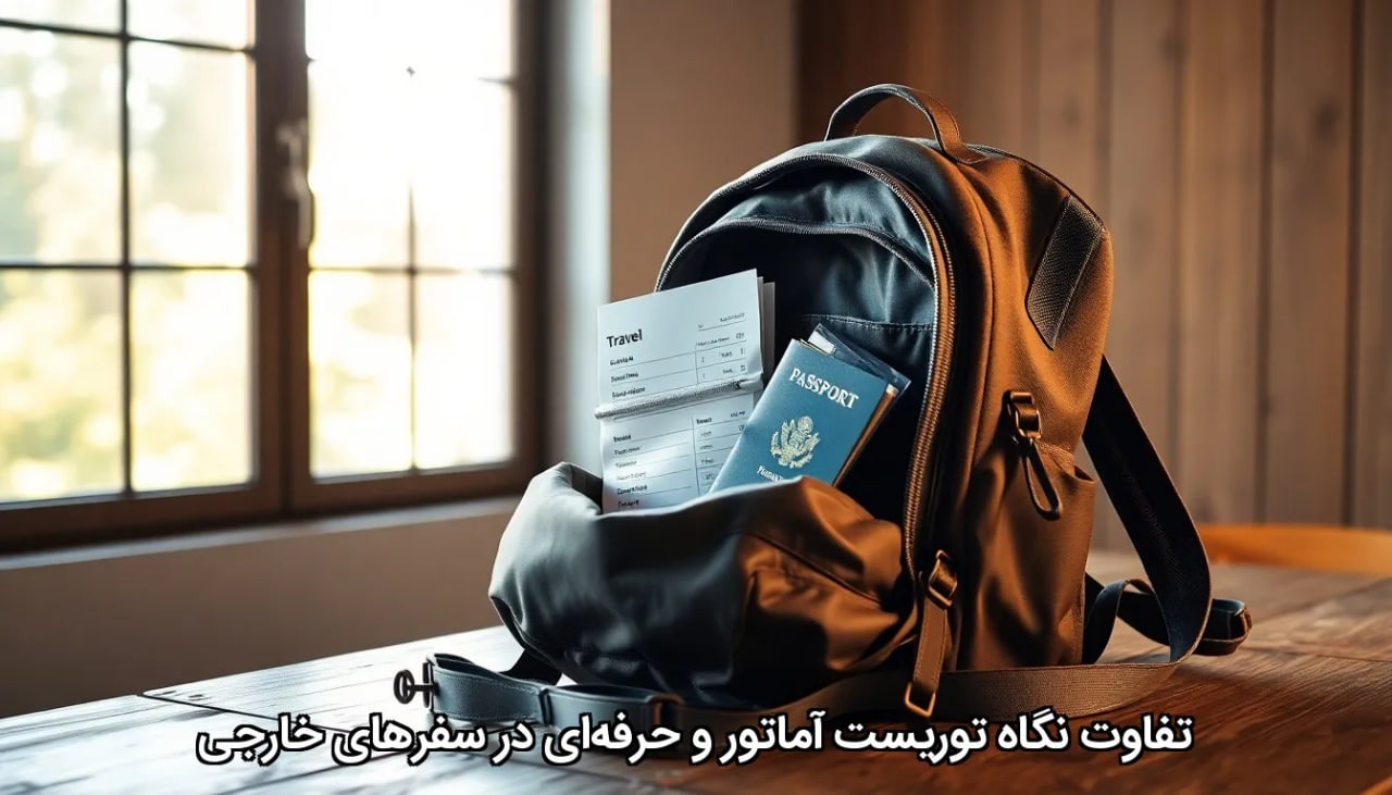 تفاوت نگاه توریست آماتور و حرفه‌ای در سفرهای خارجی